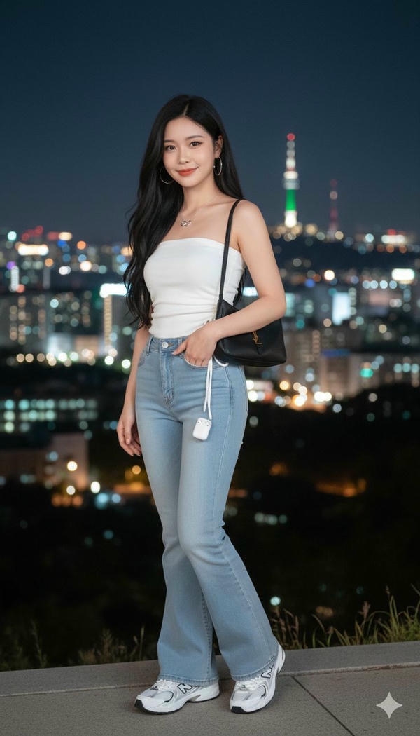 Cô gái đáng yêu dạo phố