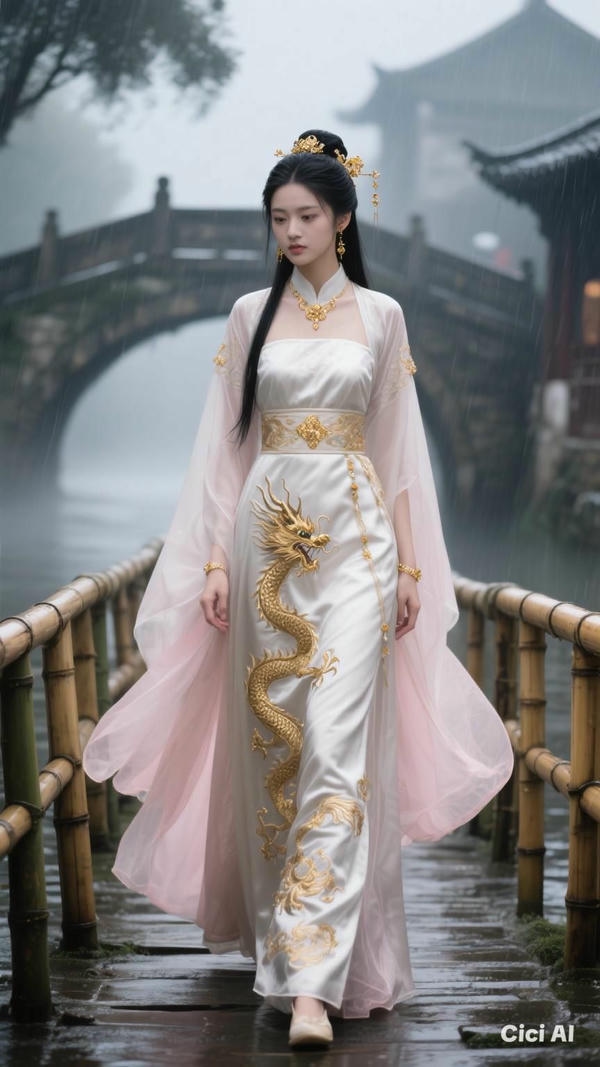 Hình ảnh cổ trang khiến người xem thích thú.