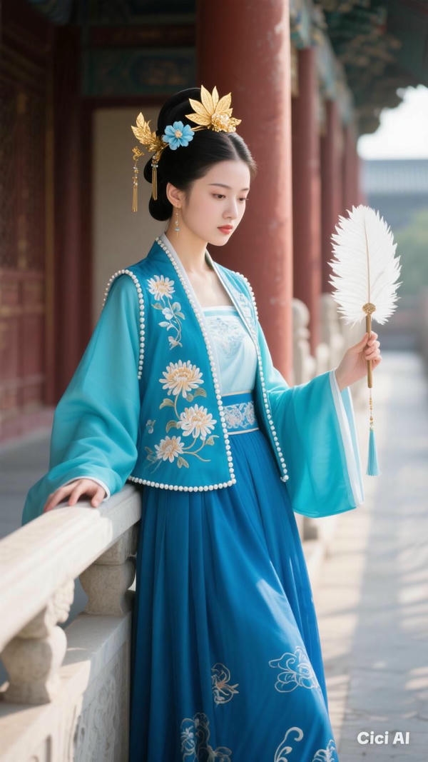 Mỹ nhân cổ trang mang nét đẹp ngây thơ.