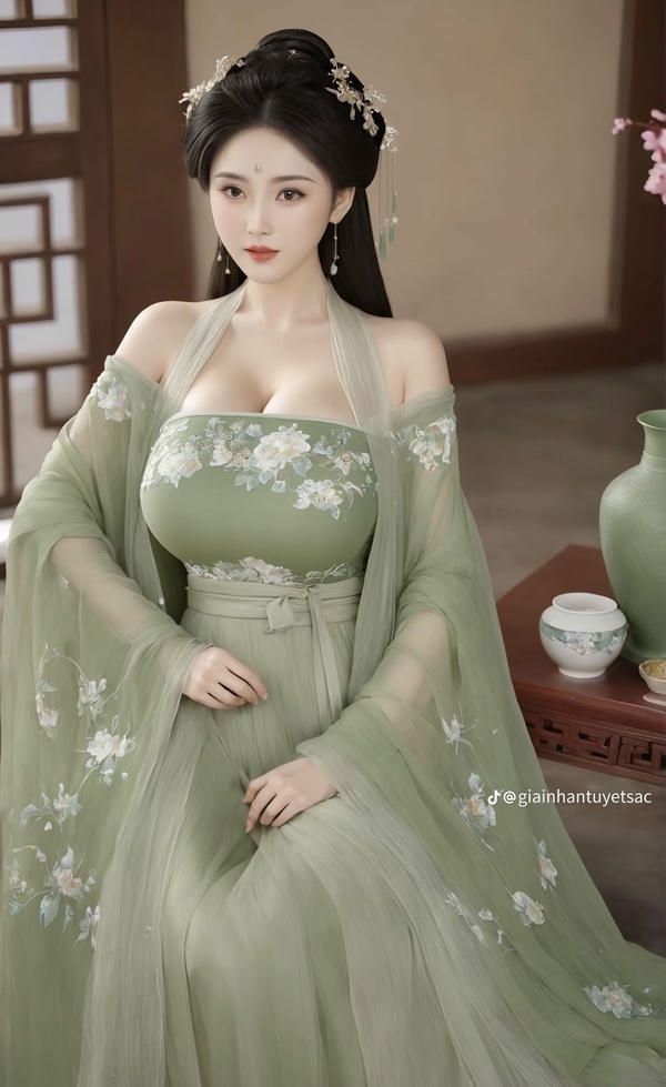 Nàng cổ trang cute thướt tha