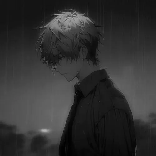 anh avatar anime nam buon 65