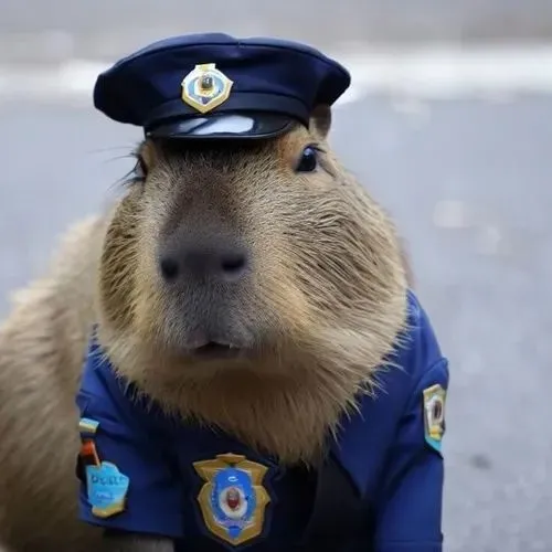 Capybara hành động vô nghĩa nhưng đáng yêu tự nhiên