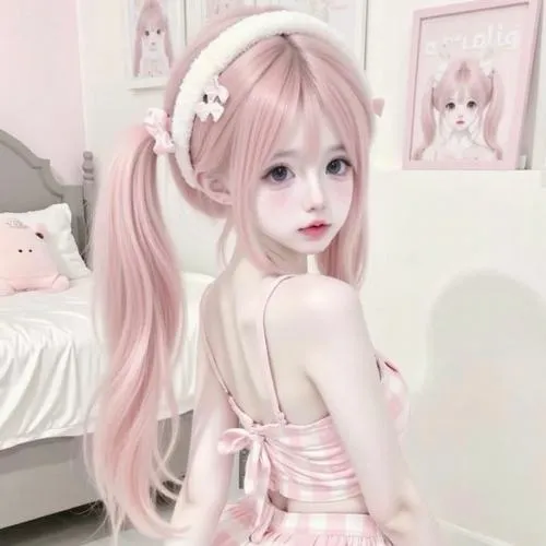 anh avatar mau hong nu cute 52