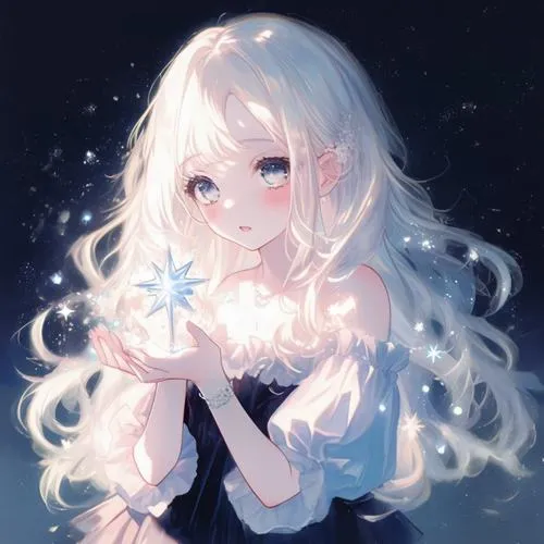 Ảnh profile cute nền trắng tạo cảm giác nhẹ nhàng
