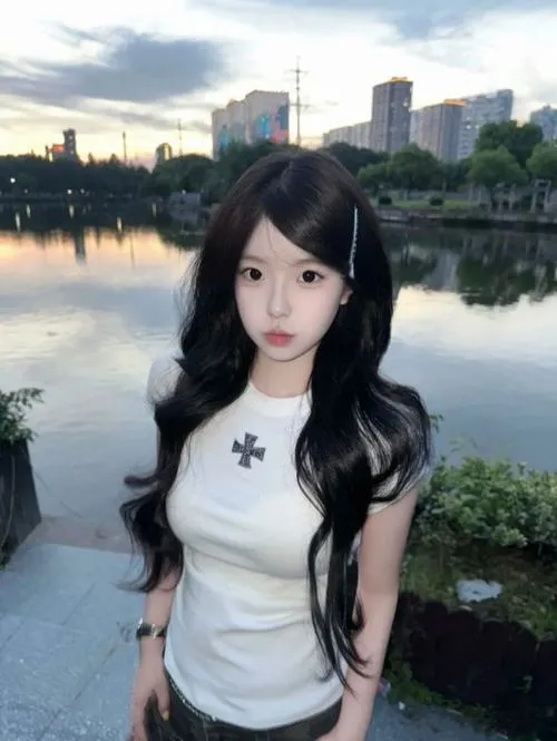Hình ảnh gái xinh 2008 toát lên nét thanh mát
