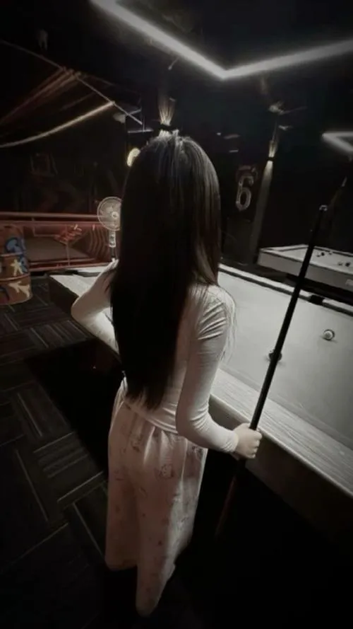 anh gai xinh choi bida 44