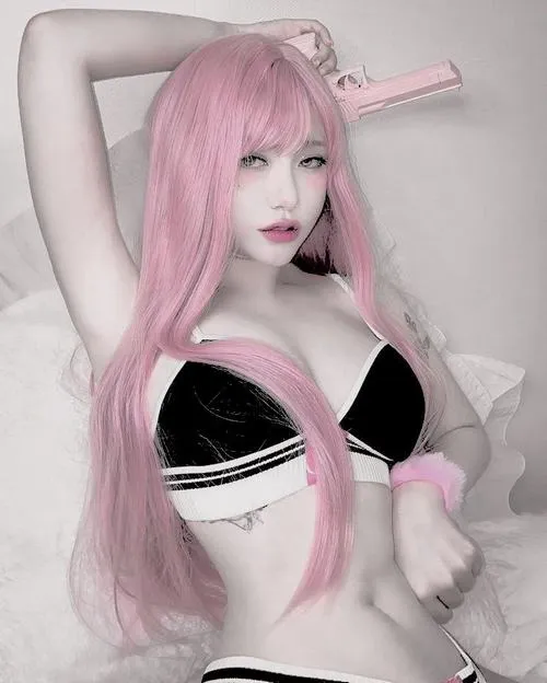 anh gai xinh cosplay bikini sexy 19