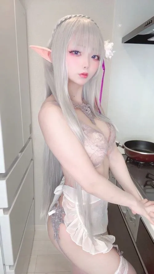 anh gai xinh cosplay bikini sexy 22