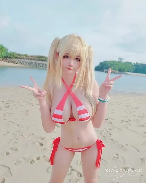 anh gai xinh cosplay bikini sexy 25