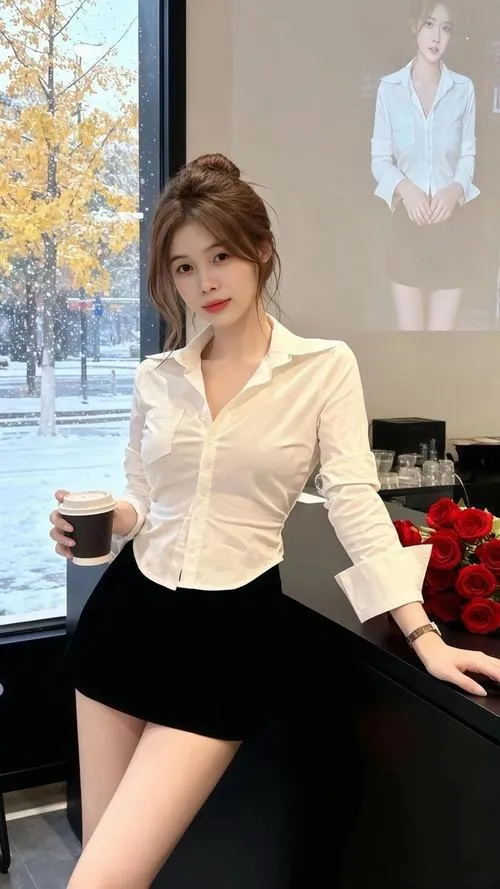 anh gai xinh mac vay cong so ngan 51