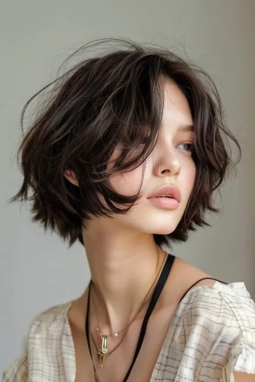Khi mái tóc ngắn làm gương mặt trở nên sáng hơn