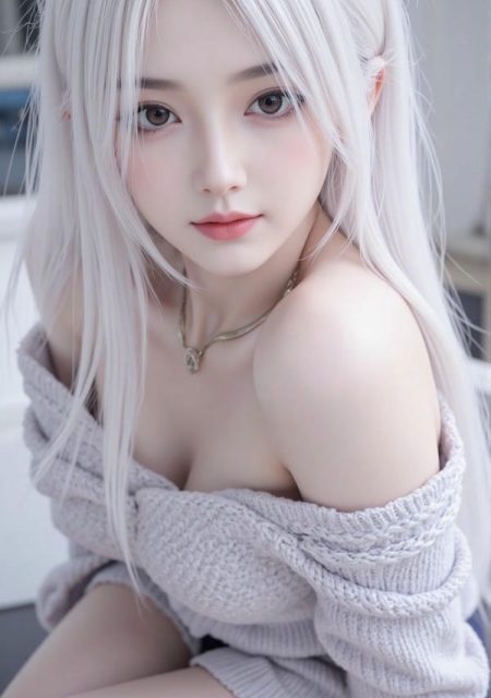 Hình ảnh anime hot girl sang chảnh nổi bật với thần thái tự tin