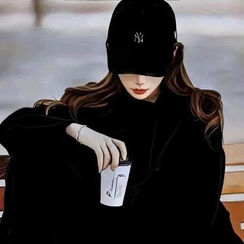 cool ngau cartoon girl cute avatar che mat anime 4