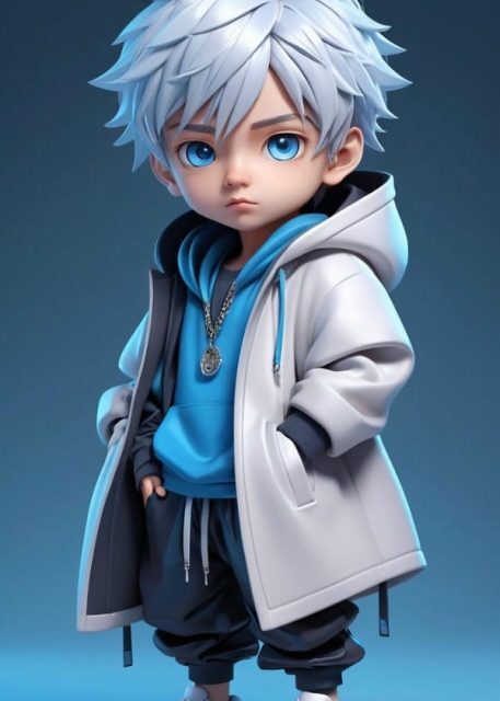 Hình ảnh anime chất nổi bật với màu sắc mạnh mẽ