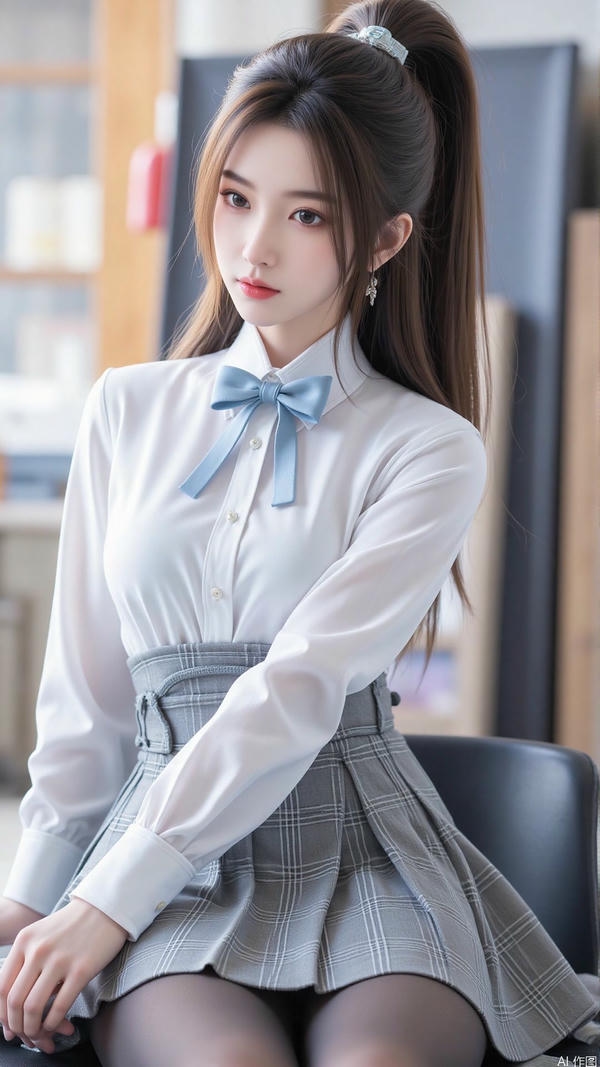 Mỹ nhân anime cute cười tươi