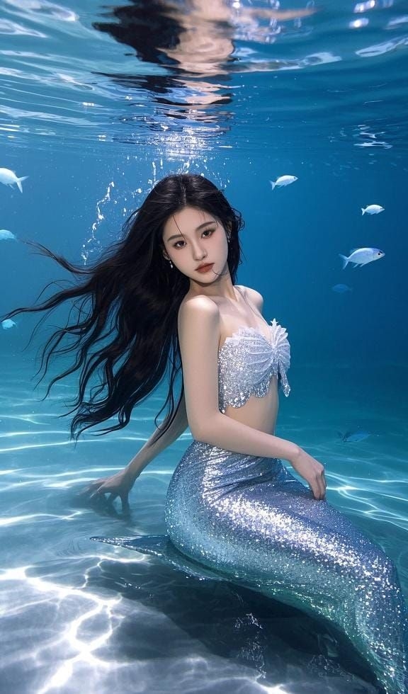 nang-tien-ca-duoi-ca-lap-lanh Nàng tiên cá đuôi cá lấp lánh
