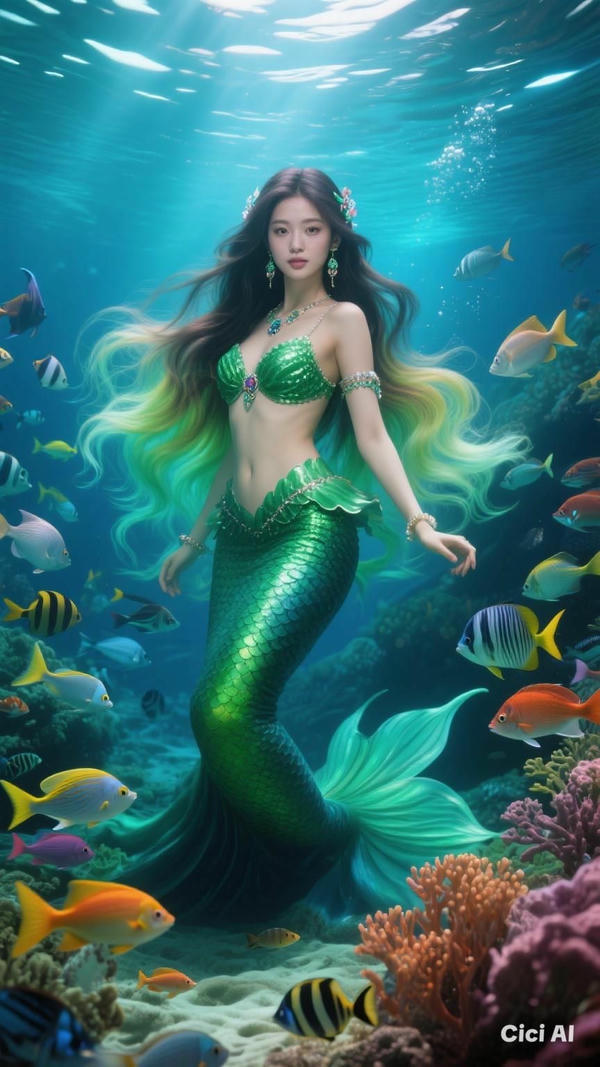 nang-tien-ca-than-thai-cuon Nàng tiên cá thần thái cuốn