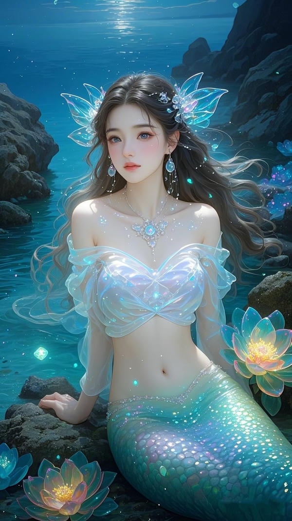 nang-tien-ca-ve-dep-lap Nàng tiên cá vẻ đẹp lấp