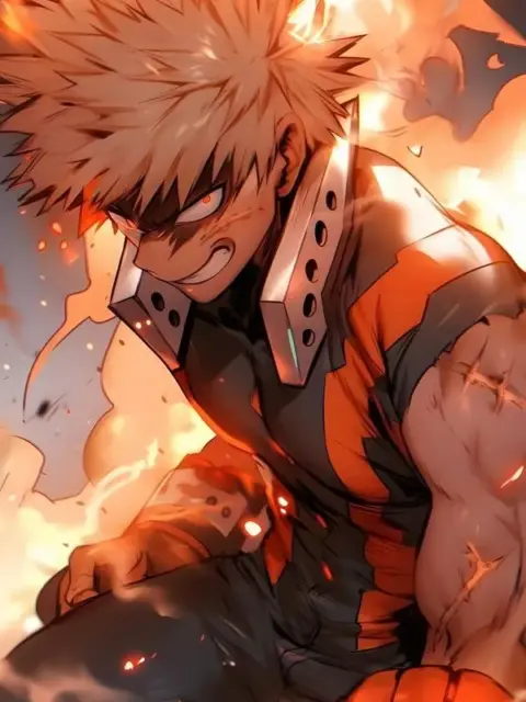 76 Hình ảnh Bakugo Katsuki – “Kacchan mini” với biểu cảm ngầu bùng nổ ánh mắt quyết liệt