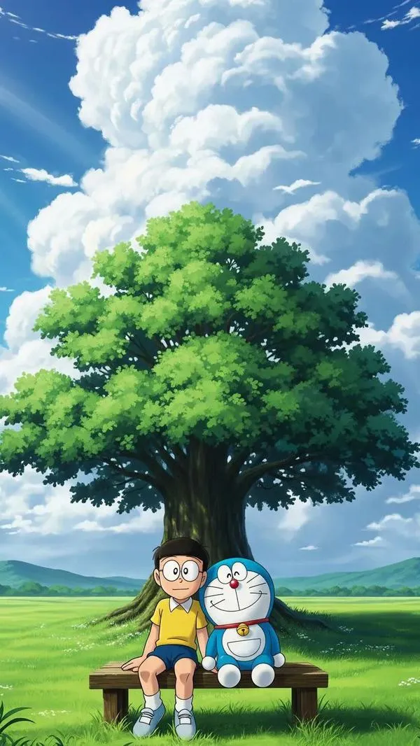hinh anh doraemon va cac ban 27