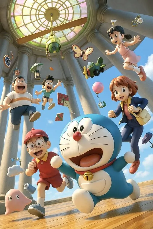 hinh anh doraemon va cac ban 29