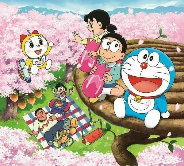 hinh anh doraemon va cac ban 32