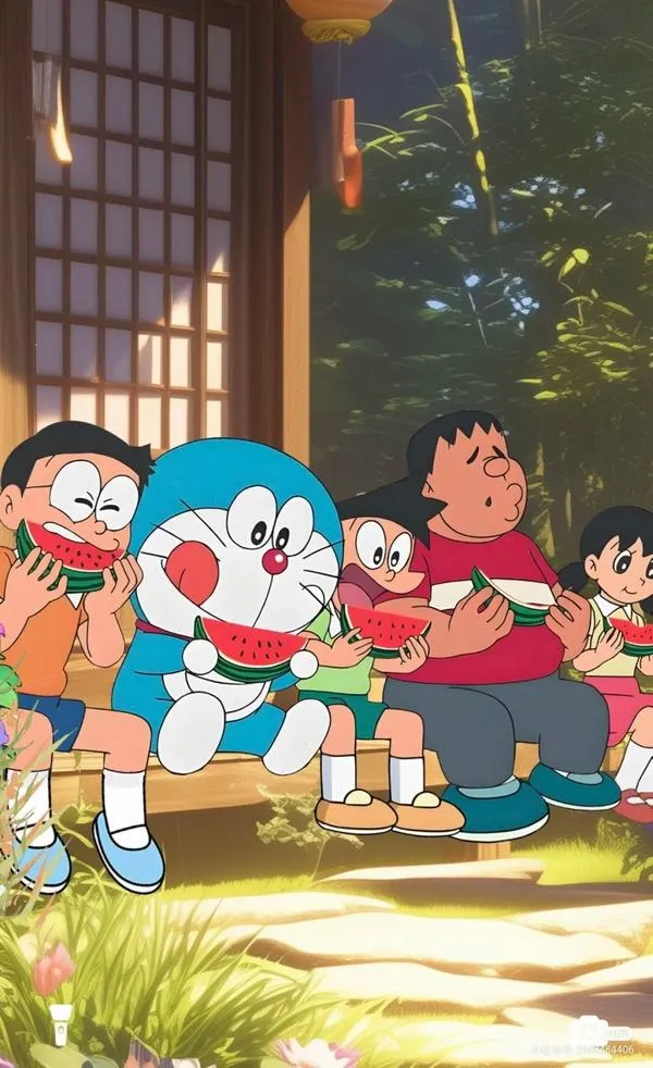 hinh anh doraemon va cac ban 38