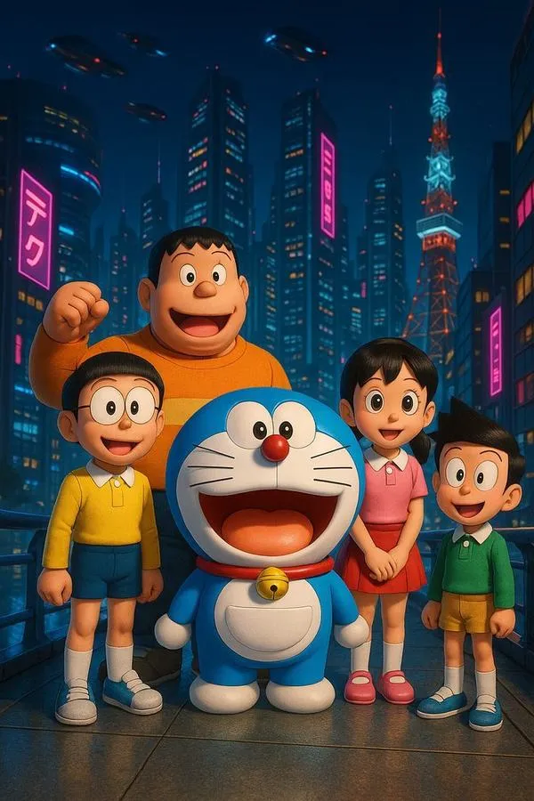 hinh anh doraemon va cac ban 44