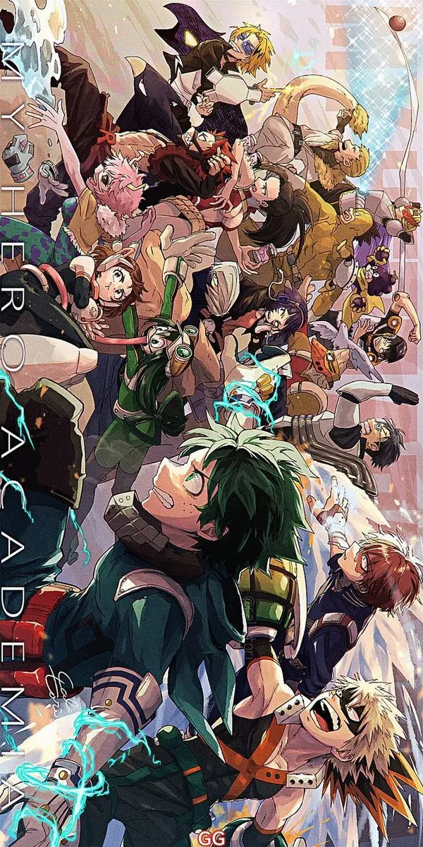 89 Hình Nền My Hero Academia đẹp với tạo hình siêu thực, quirk rực rỡ từng chi tiết