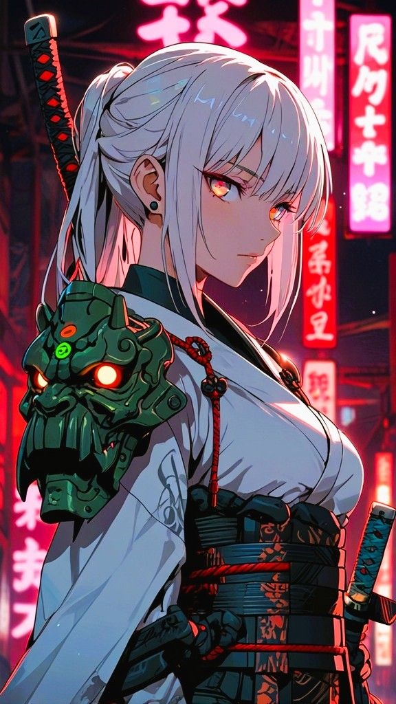“Nữ anime cổ trang đầy khí chất.”