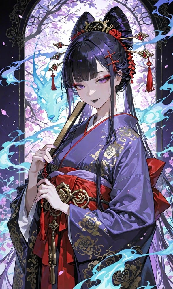 “Nữ anime cổ trang rất cuốn hút.”