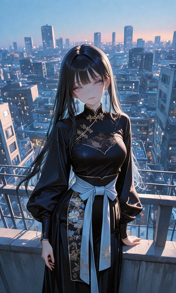 “Nữ anime cổ trang rất tinh tế.”