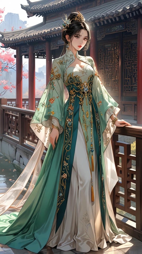 “Nữ anime nhẹ nhàng và duyên dáng.”