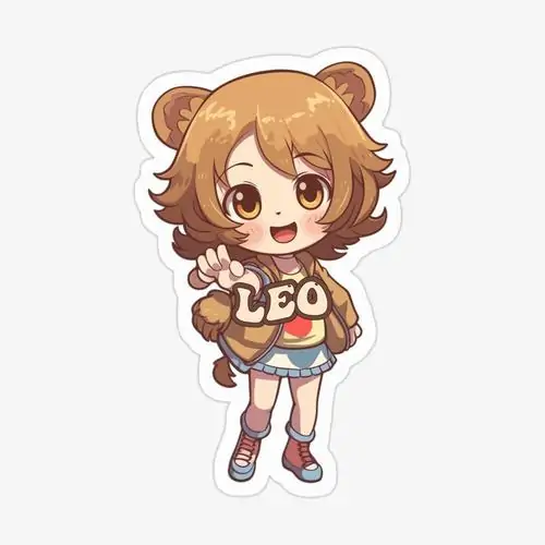 Cô bé anime ôm hộp nhạc bước ra khỏi cửa hàng đồ cổ, váy nhung nâu và đôi mắt sáng vì món đồ vừa tìm được khiến ảnh nhân vật Sư Tử nữ cách điệu trở nên rất cuốn