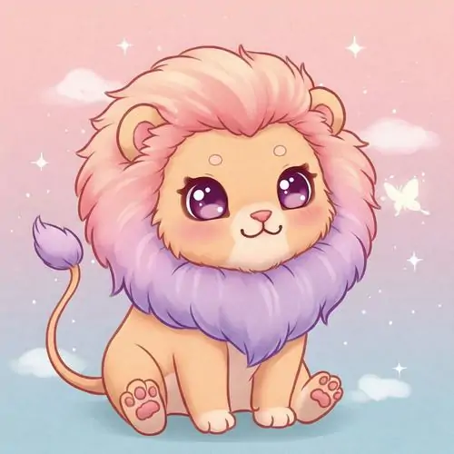 Bé gái anime ôm chú mèo tam thể trước cửa sổ đêm, tóc rối nhẹ sau giấc ngủ và áo thun rộng in mặt trời làm ảnh Sư Tử nữ phong cách Manga nhìn mềm hẳn