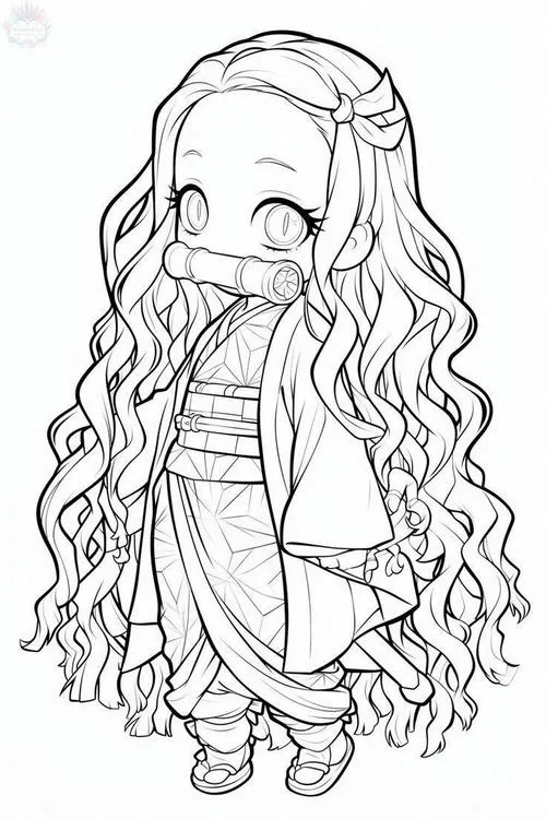 tranh to mau Kimetsu no Yaiba de to 12