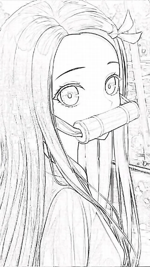 tranh to mau Kimetsu no Yaiba de to 23