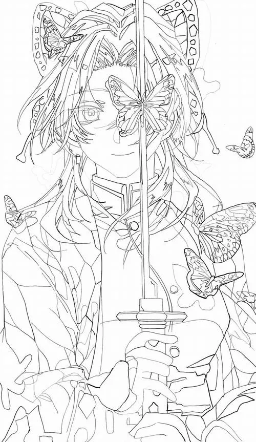 tranh to mau Kimetsu no Yaiba de to 29